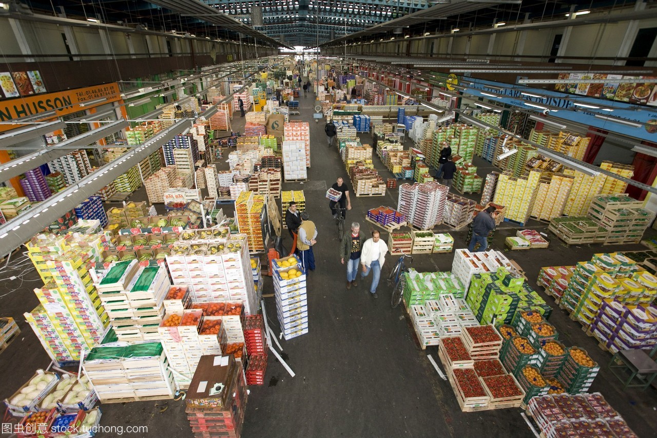 探访法国巴黎Rungis批发市场 水果蔬菜与鲜活水产品的集散地
